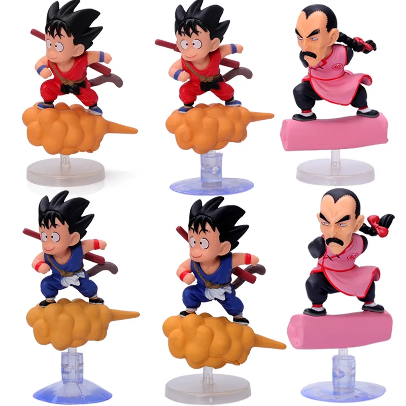 

Экшн-фигурка Dragon Ball Son Goku Tao Pai из ПВХ, детская коллекция, статуэтка, игрушки, автомобиль, присоска, украшение для рабочего стола, кукла