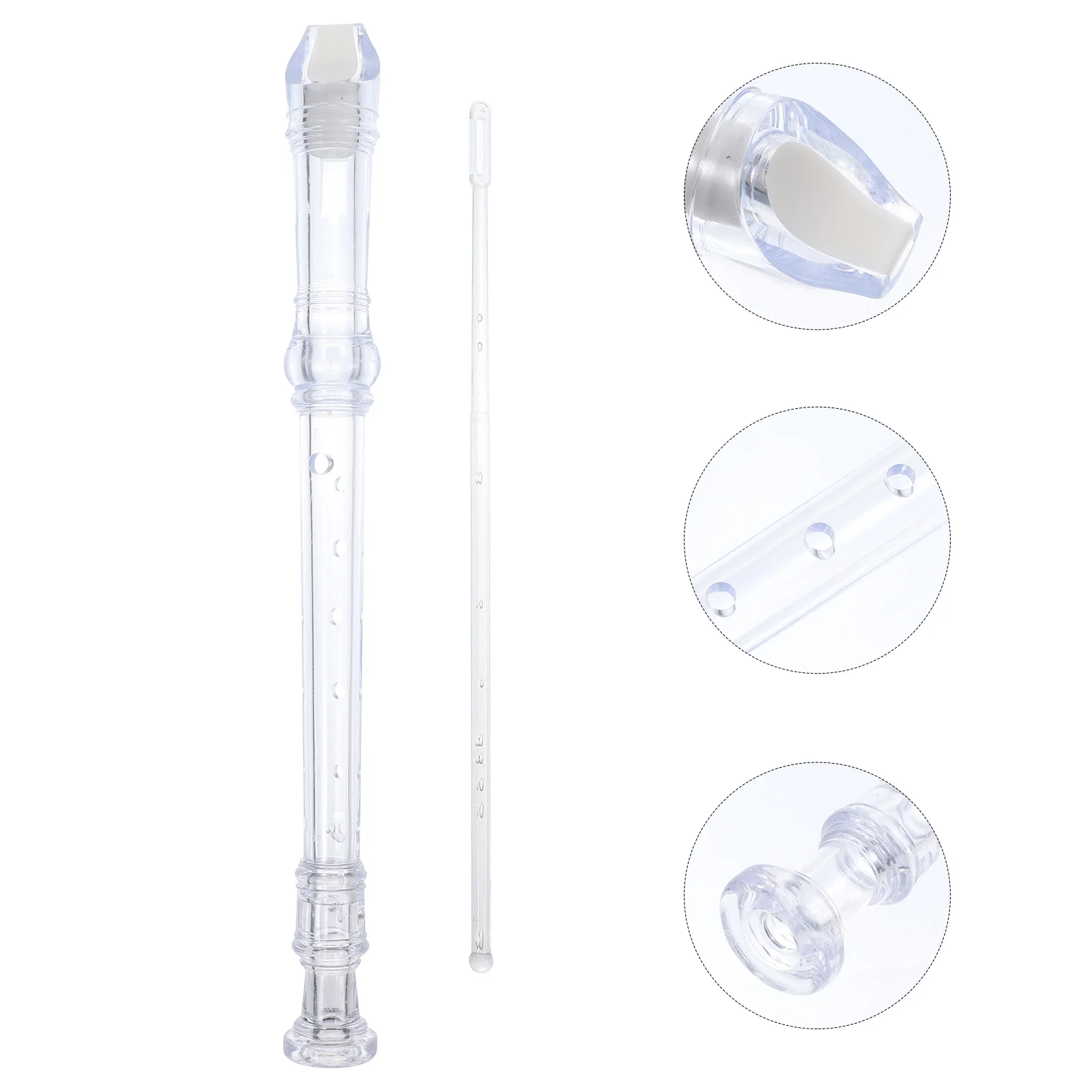 

8 Hole Voice Recorders Beginner Traditional Flute Instrument Musical Clarinet Child Student