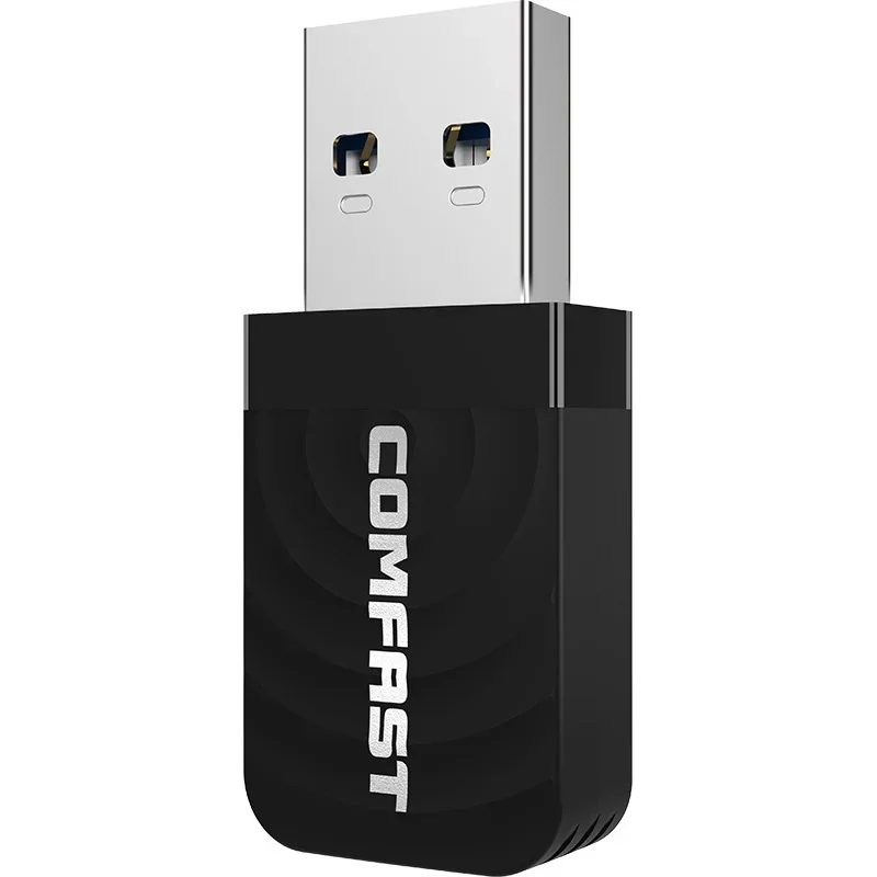 

COMFAST 812AC Wireless Network Card - 1300Mbps Dual-Band USB WiFi Receiver for Computers