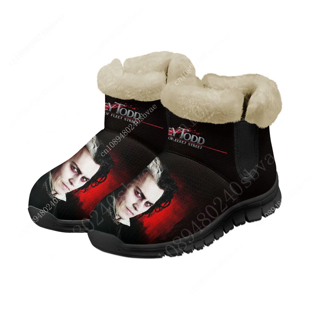 

Sweeney Todd The Demon Barber of Fleet Street Snow Boots Mens Womens Teenager Shoes Keep Warm Couple Sports Custom Sneakers