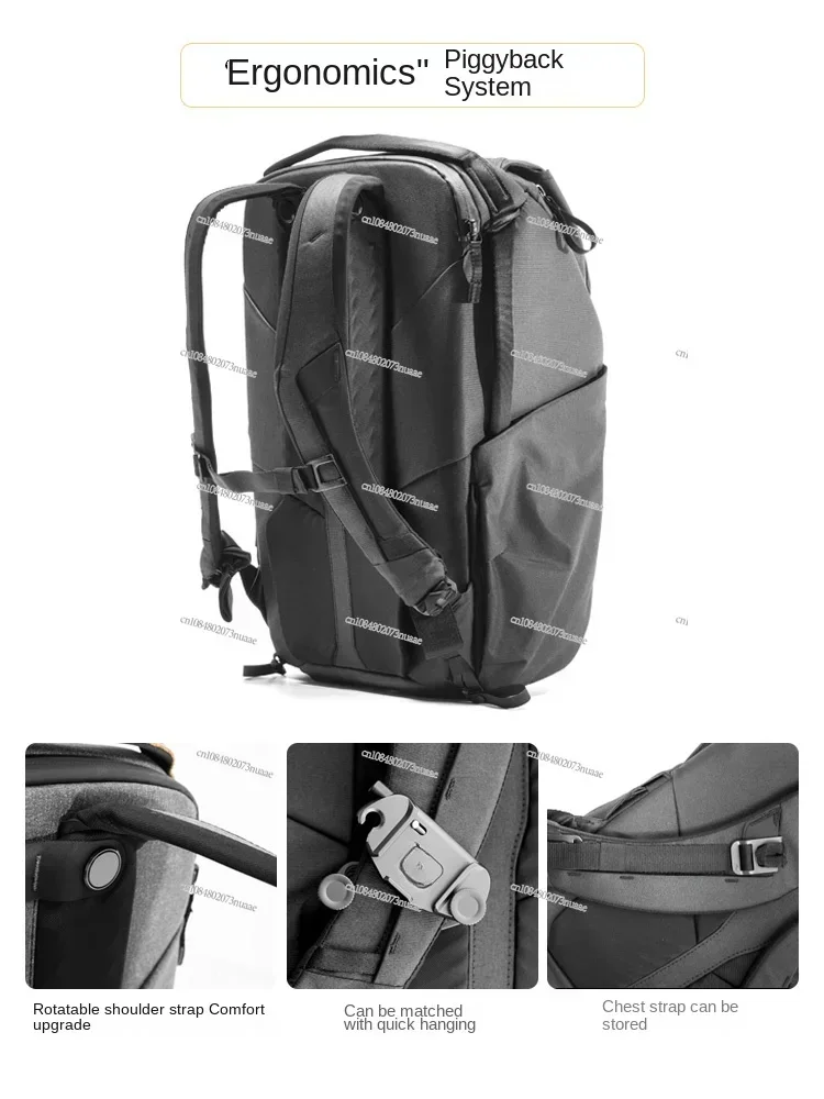 Peakdesign Peak Design Backpack, Everyday Backpack, Large Capacity, Professional Photography Bag