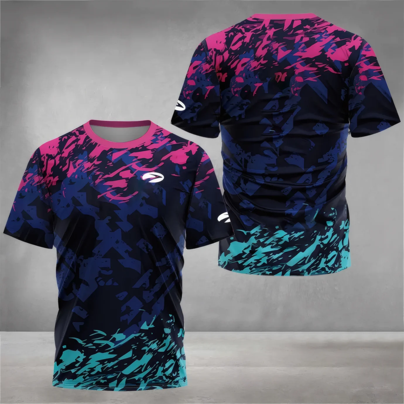 

Men Quick-drying Sports Short-sleeved T Shirt Summer Tennis Badminton Running Workout T-Shirt Clothing Casual Men's T-Shirts Top