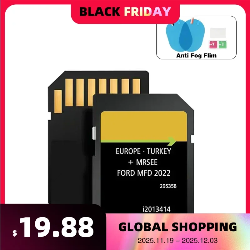 

Latest Genuine for Ford MFD 2022 Sync Map Sat Nav SD Card Fiesta Focus Kuga Work Stable Suitable EU UK