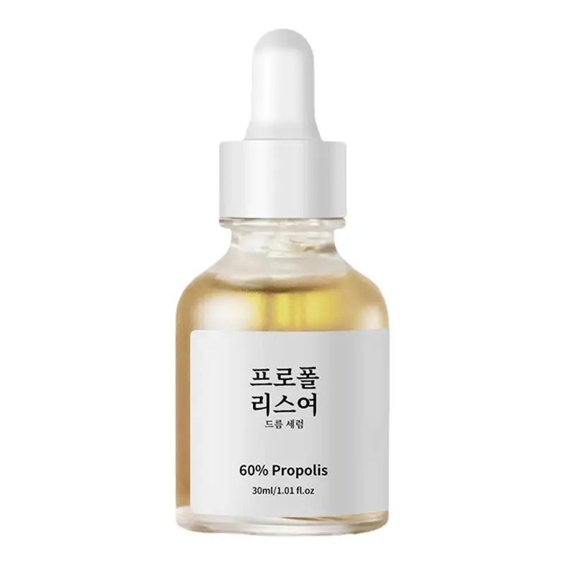 60ml Propolis Glow Deep Serum Anti Acne Fade Fine Lines Whitening Essence Anti Acne Moisturizing Whitening Glow Essence