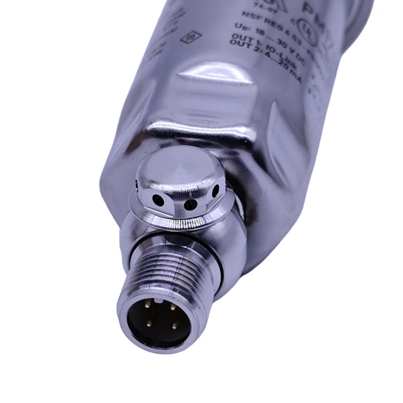 Trasmettitore di pressione IFM PM1707 con IO-Link per sistemi idraulici e pneumatici