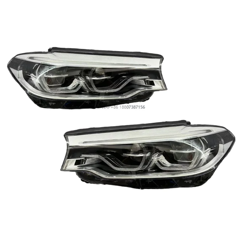 

Фары для BMW 5 серии G30 G31 G38, фары F10 F18, светодиодные фары с цветовой температурой 6000K, модели 2017-2020 годов