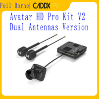 Caddx Walksnail Avatar HD Kit V2 / Avatar HD Pro Kit (Dual Antennas Version) Gyroflow+32G for FPV Freestyle Drones DIY Parts