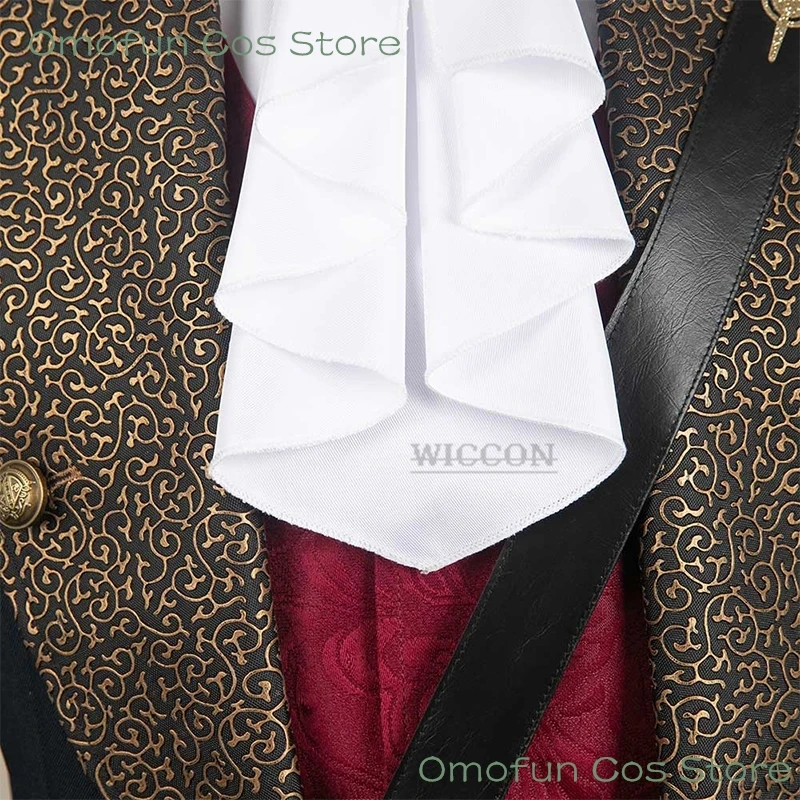 Anime jogo mentiras de p fantasia traje masculino disfarce adulto uniforme jaqueta calças role play outfit halloween carnaval terno peruca