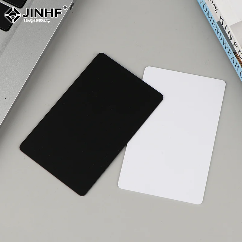5/10Pcs NFC215 Black White Cards Rewritable NFC NT-AG215 PVC Cards Blank Easy Convenient Programmable NFC Business Card
