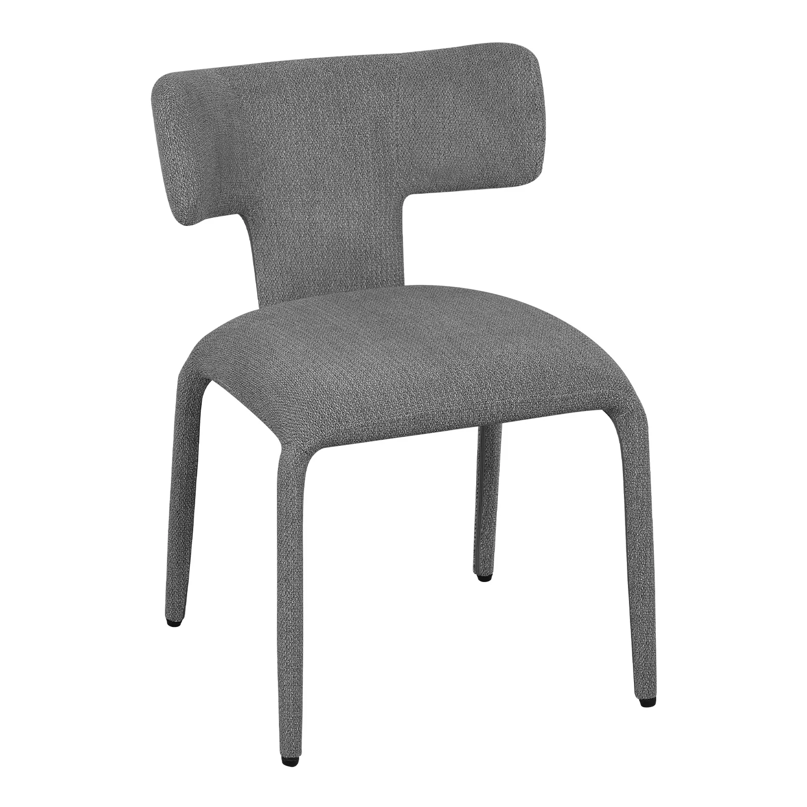 WOLTU 2 Stück/Set ergonomische Esszimmerstühle, Kunstleder/Leinen, Küchenstühle, Metallrahmen, Rückenlehne für Wohnzimmer, Schlafzimmer, Restaurant – Detail 17