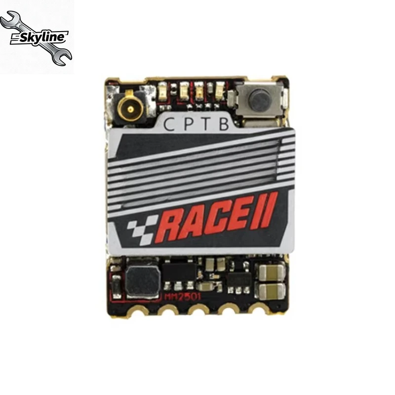 5.8GHz Wireless Signal Transmission Unit, Switchable Power FPV VTX For Aerial Racing Craft Real-time Video Delivery