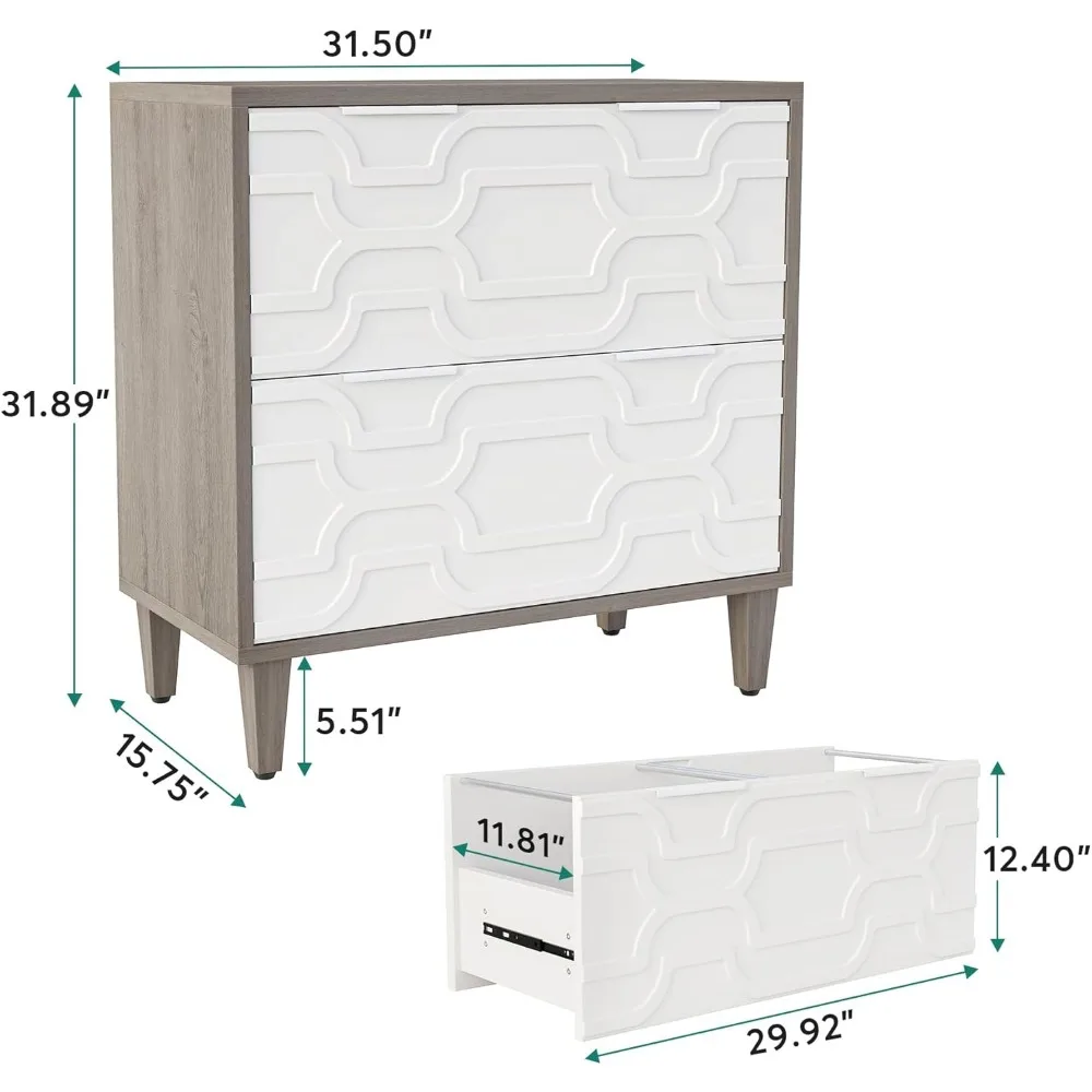 Armoire à fichiers 2-MELFile, pour format A4/lettre/légal, armoire de rangement de bureau, support d'imprimante avec meuble de rangement pour le bureau à domicile