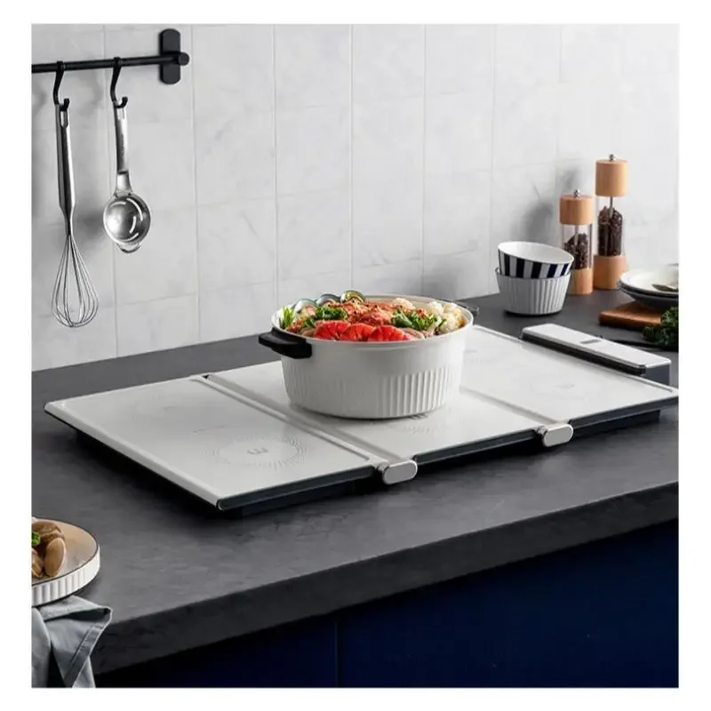 Складной электрический подогреватель пищи Morphy, 220 В, Подогреваемая доска для приготовления пищи, домашний стол, подогревающий коврик с церемонической варочной поверхностью, теплая еда
