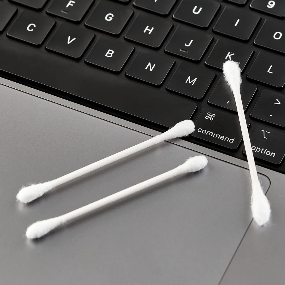 500 Count Cotton Swabs Paper Sticks Personal Care Cleaning Arts Crafts Gentle Hygienic Safe Multifuntional Swabs 12 Pack