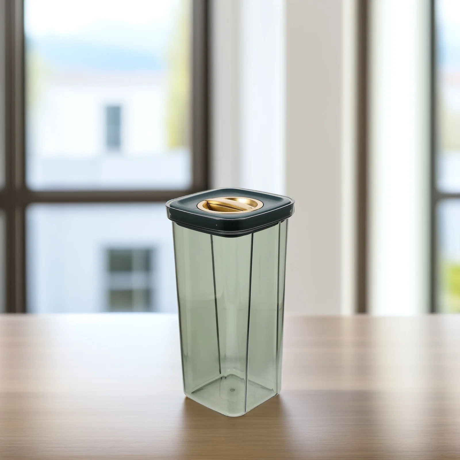 

Airtight Grain Container 500ml Cereal Storage Tank Wide Mouth Kitchen ganizer Reusable Food Holder Dry Box Sealed Can