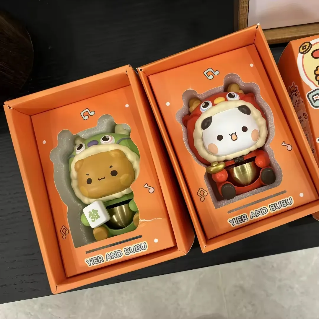 Bubu и Dudu колокольчики, магнитный дверной звонок, аниме-фигурка, модель куклы, дверной звонок, кулон, орнамент, коллекция, колокольчик, декор, игрушки