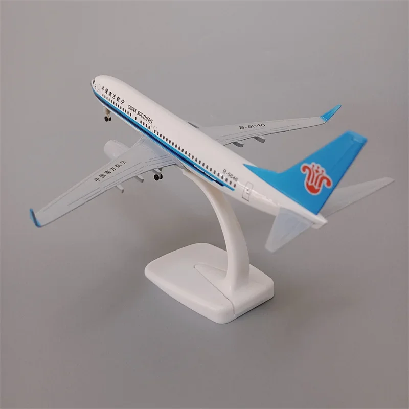 20cm Alloy Metal China Southern Airlines Boeing 737 B737 Airways Diecast Airplane Model Plane Aircraft w Landing Gears Wheels