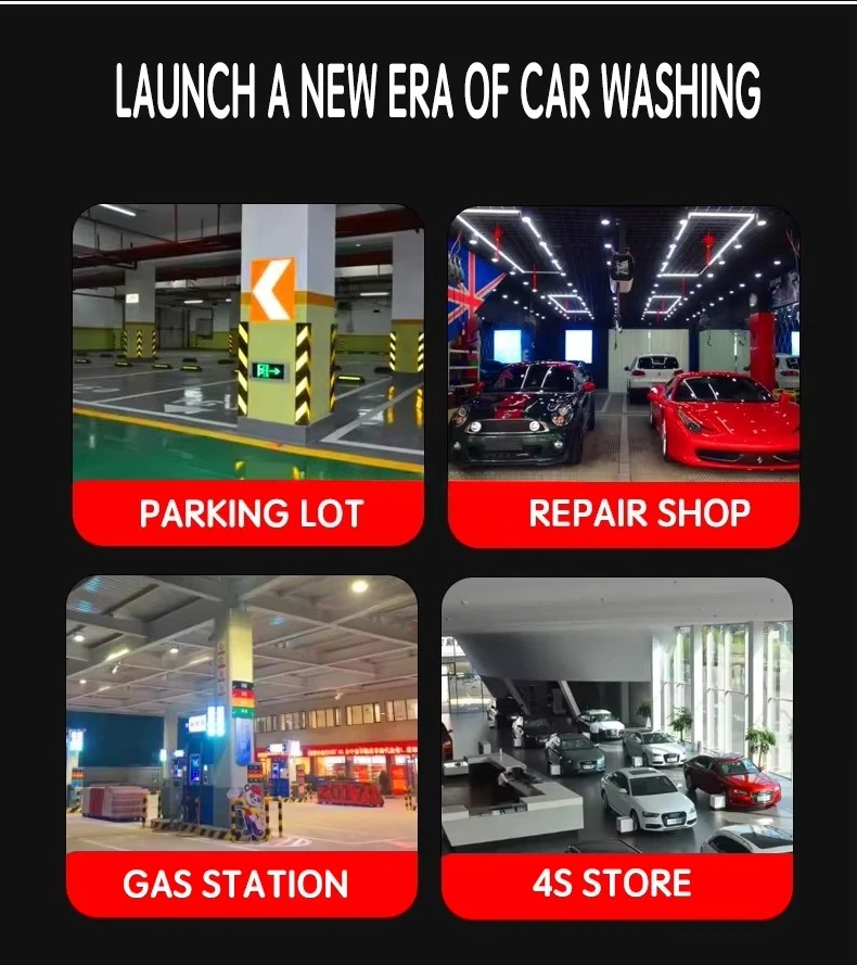 Customized  Automatic Gantry Type Car Wash Machine Tunnel Car Pressure Washer with Foaming Function Automated Brush Car Wash