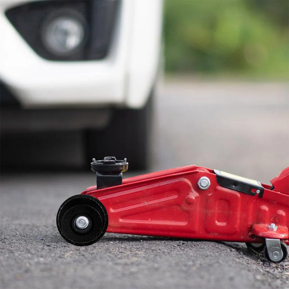 

2Pcs Jack Parts Universal Floor Jack Front Wheels Replacement for Hydraulic Jacks Smooth Maneuverability and Stability Support