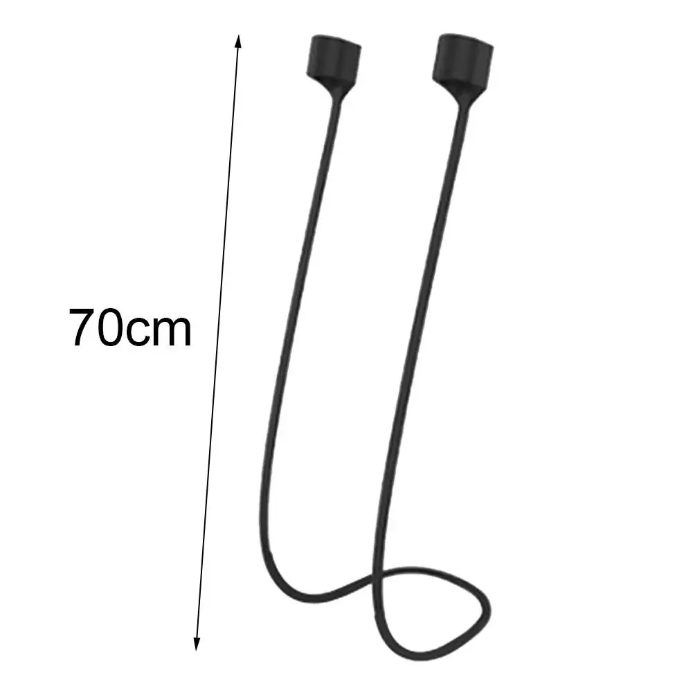 Magnético Sem Fio Anti-Perdido Silicone Fone De Ouvido Corda, Suporte Do Fone De Ouvido, Cabo Para AirPods Pro, Airdots, Samsung Buds Plus, Fone De Ouvido Pescoço String