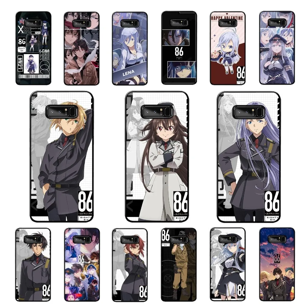 86 Eighty Six Anime Phone Case For Samsung Note 8 9 10 20 pro plus lite M 10 11 20 30 21 31 51 A 21 22 42 02 03