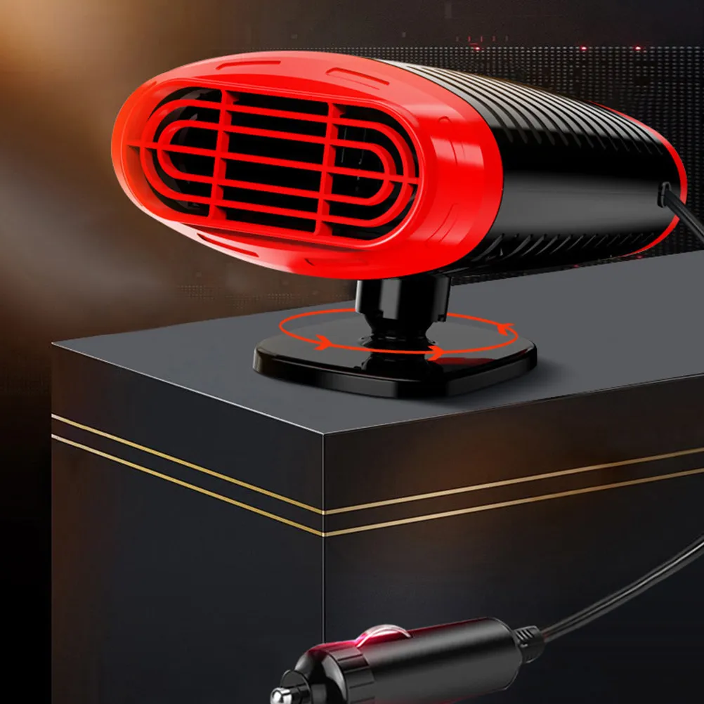 

1 шт. автомобильный обогреватель, многофункциональный размораживатель лобового стекла, портативный регулируемый тепловентилятор для безопасной езды зимой