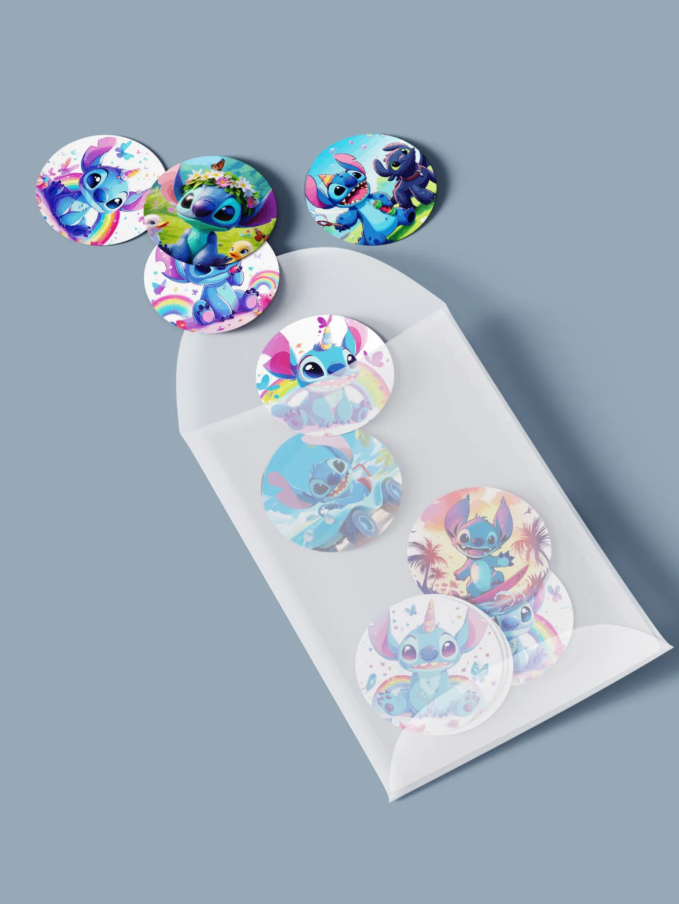 500 pçs kawaii ponto diy adesivos anime selo etiqueta decorativa dos desenhos animados 14 + festa doces adesivos rolos adesivos presentes de aniversário