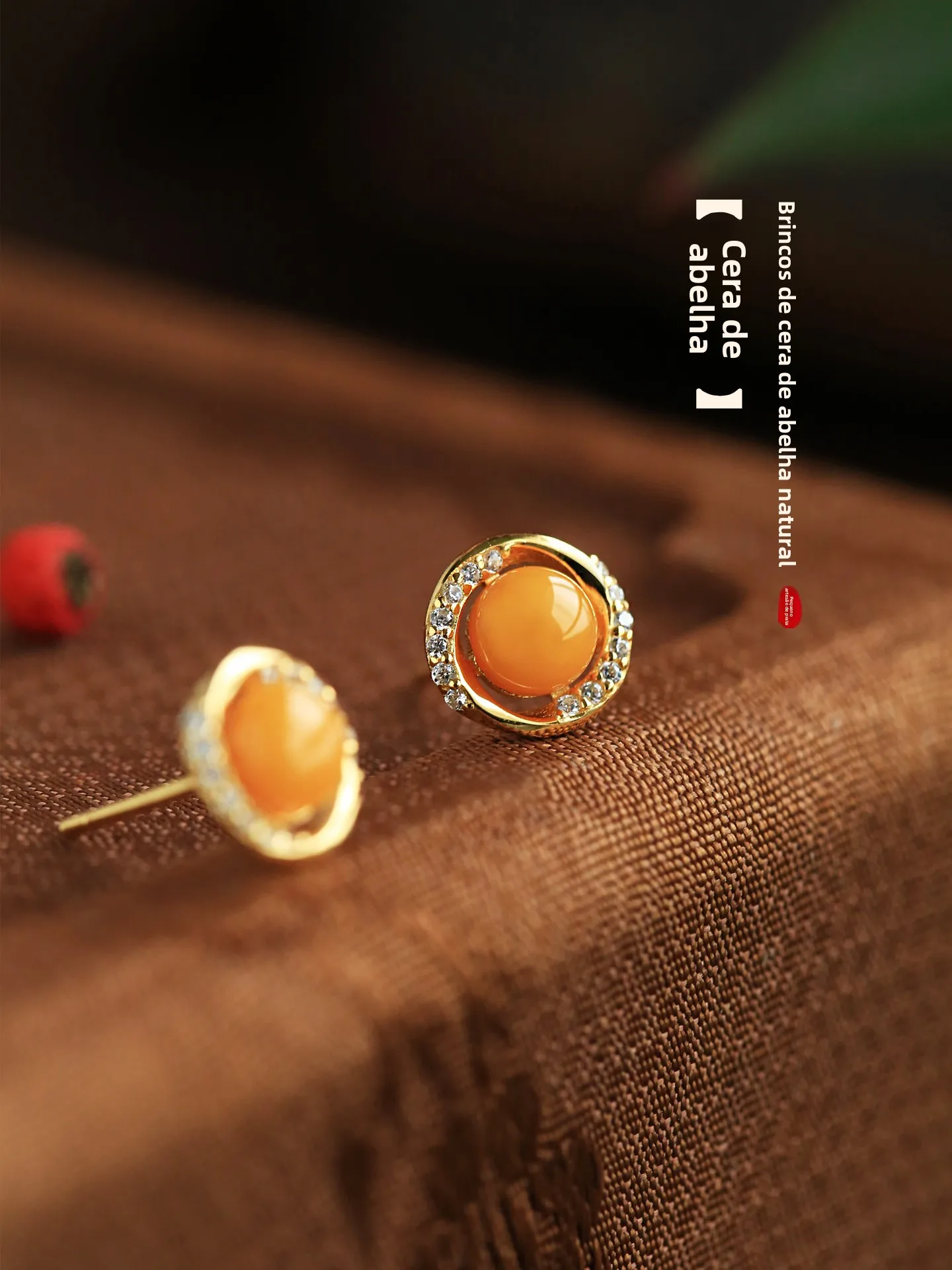 ele-yellow-jadeite-hoop-earrings-with-pure-silver-and-l-honey-amber-inductive-allergy-free-faion-decorative-jewelry