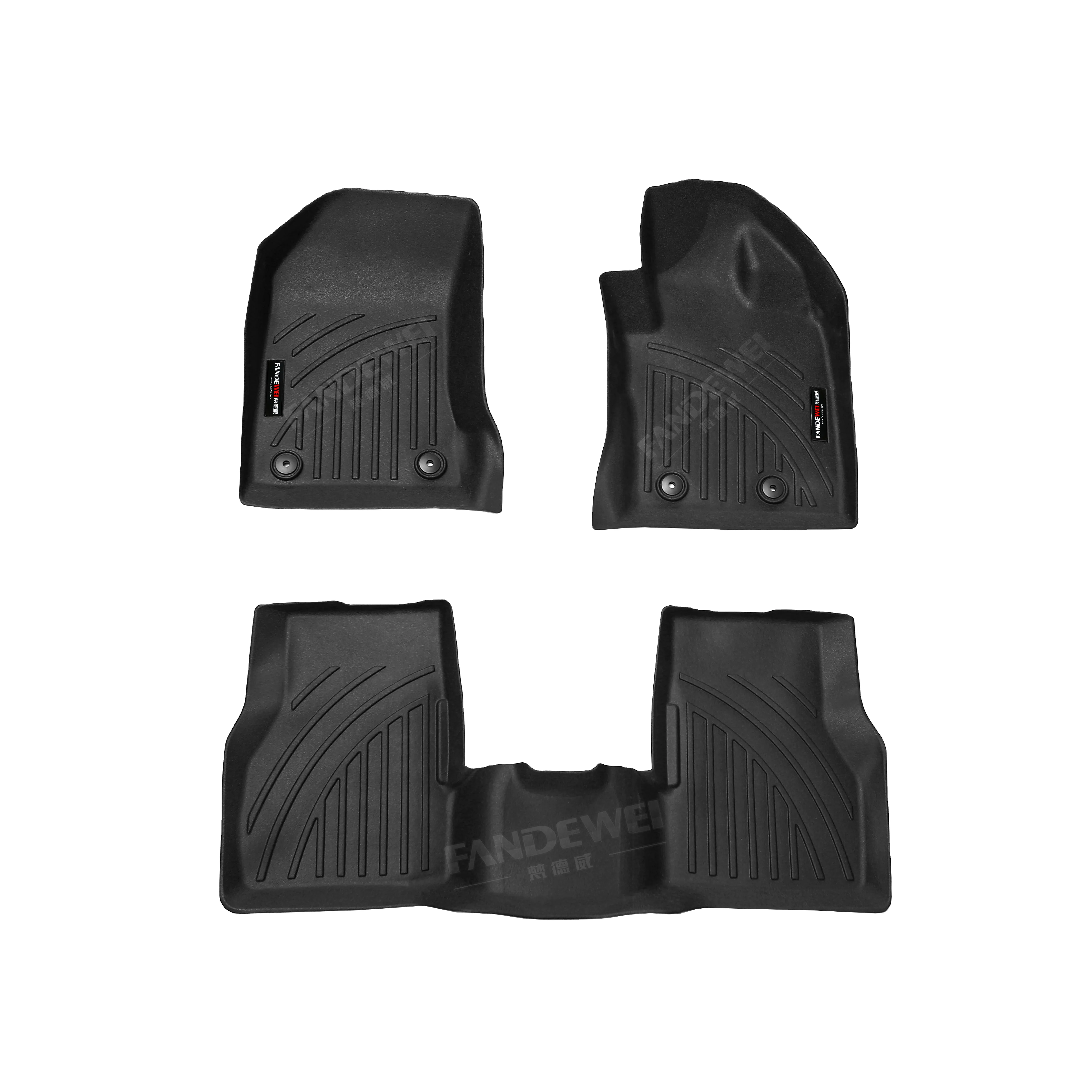 

Hot-sellingHot Sale Tray-type 3D Car Floor Mat Waterproof and Durable Car Mats Auto Parts for JEEP Compass Use