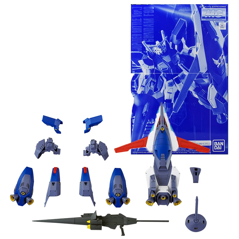 

Bandai Genuine Gundam Model Kit Anime Figure MG Mission Pack I for F90 Collection Gunpla Anime Action Figure Toys for Children