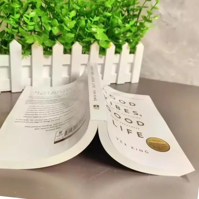 

Good Vibes Good Life: How Self-Love Is the Key to Unlocking Your Greatness by Vex King - Bestselling Self-Help Paperback Book