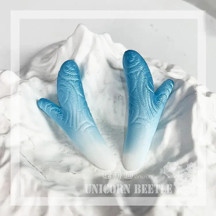 Nieuwe Film Nezha: Geboorte van De Demon Kind Cosplay Props Aobing Dragon Hoorns Aoguang Hoofddeksels Aorun Nagel en Oor Accessoires