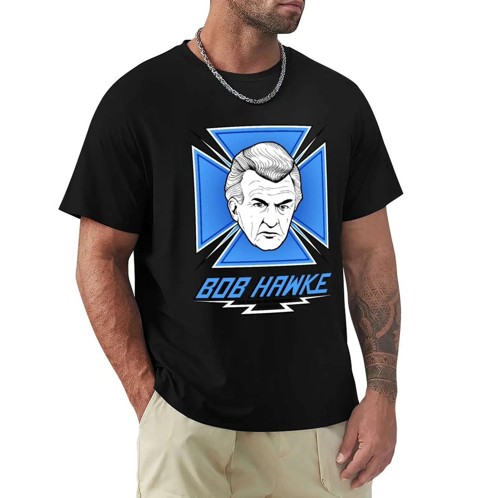 

Tony Bob Hawke T-Shirt Comfortable Basic Crew Neck Tee