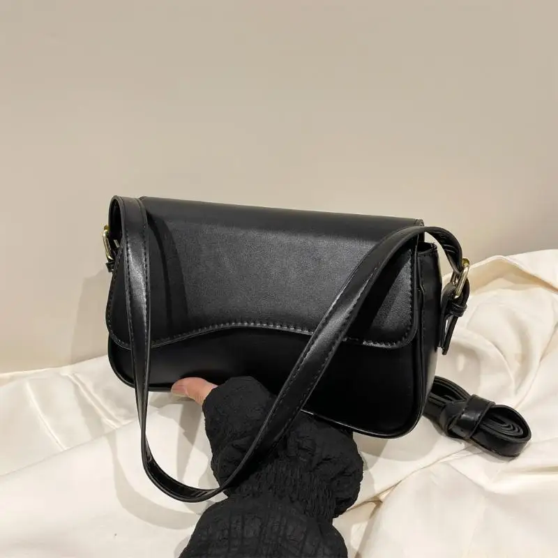 

X90D 2025 Shoulder Bag for Women PU Leather Crossbody Purses Trendy Armpit Bags Underarm Handbag with Adjustable Strap