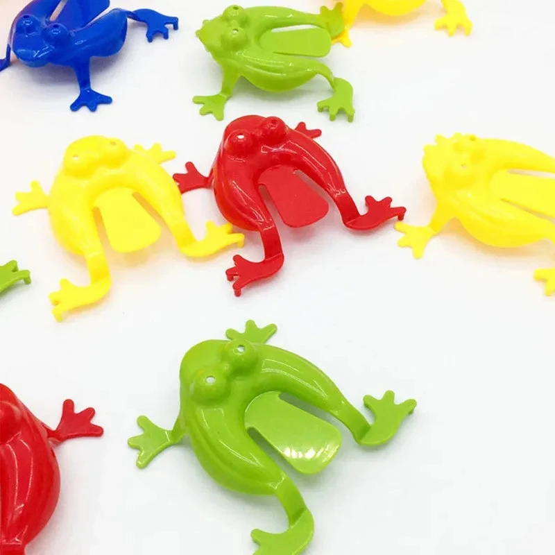 1-20pcs Jumping Frog Toy genitore-figlio Bounce rane giocattolo per l\'ansia per bambini giocattoli assortiti antistress regalo per feste di