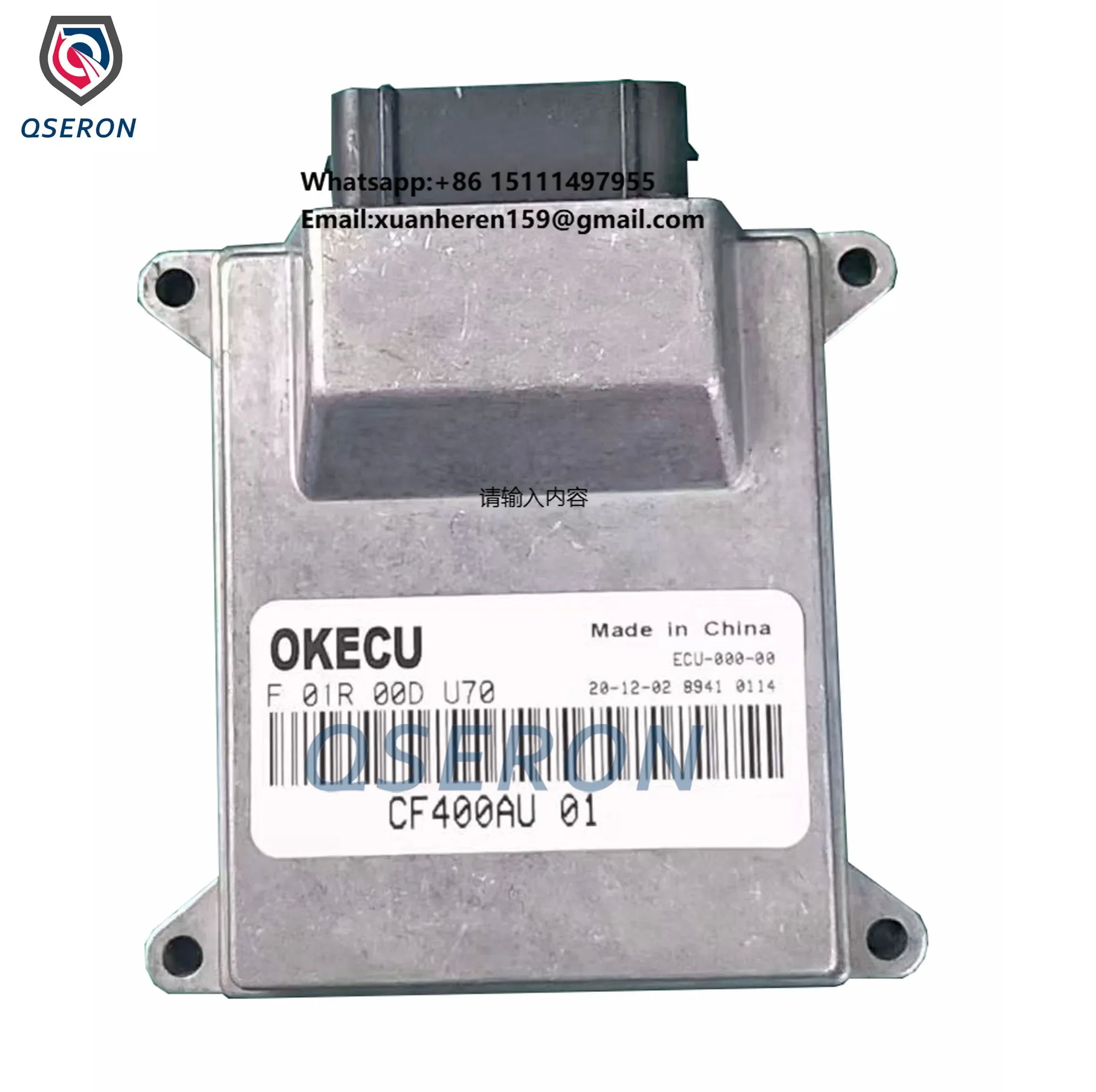 

F01R00DU70 Motorcycle Engine Computer Board ECU Electronic Control Unit CF400AU 01