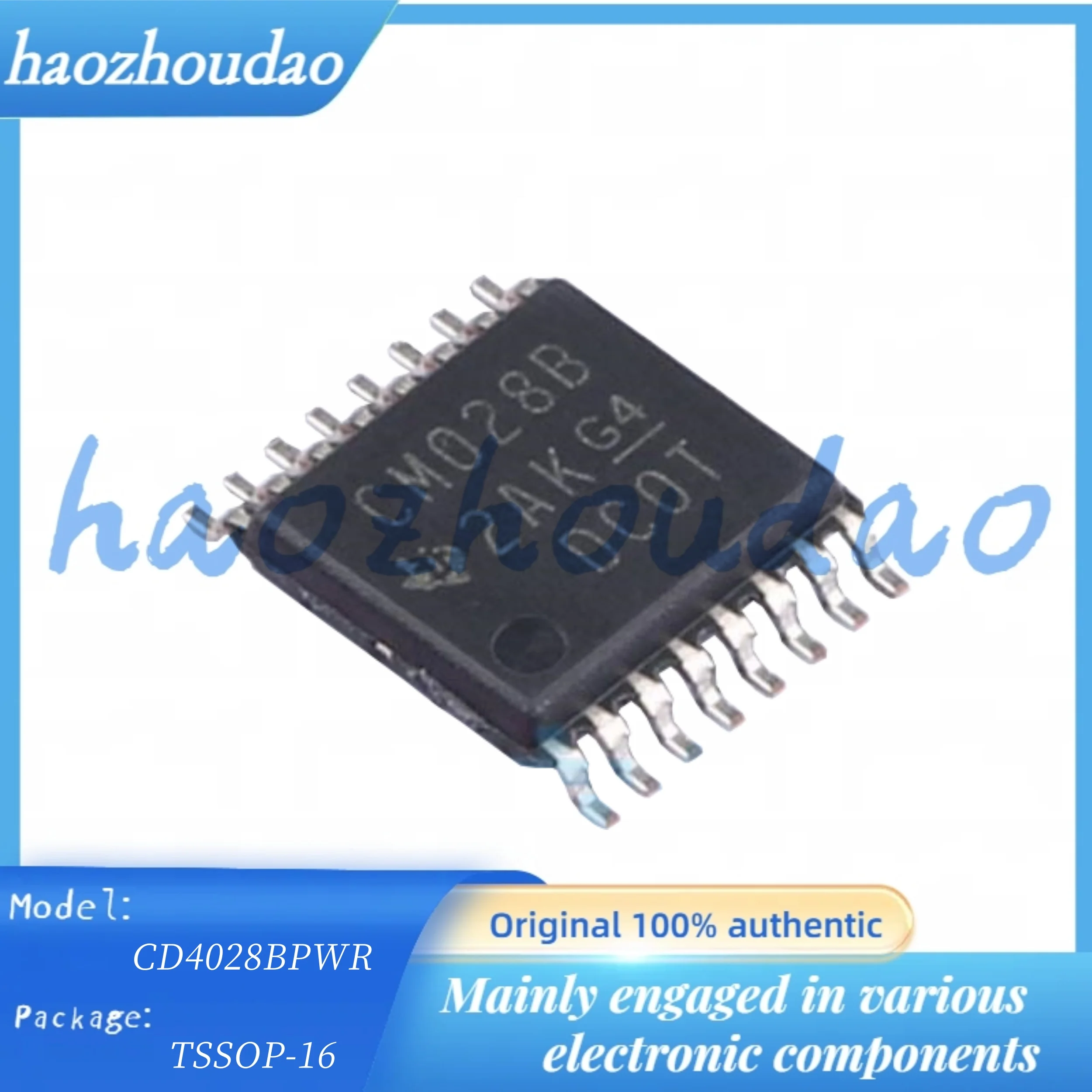 20PCS CD40109BPWR CD4015BPWR CD4027BPWR CD4028BPWR CD4050BPWR Converter level shifter shift register buffer driver transceive