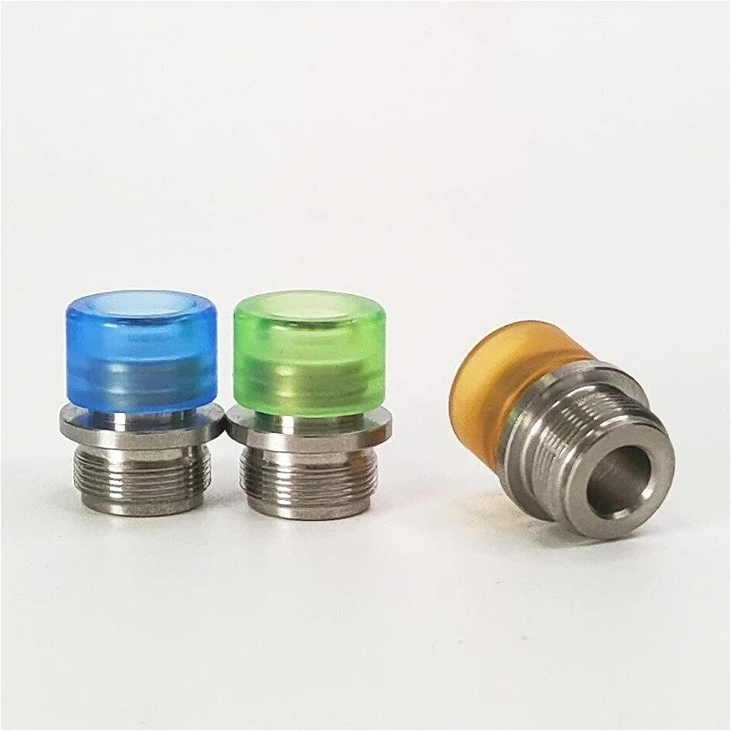 1PC BB Billet Box DotAio V1 Dot1 510 Drip Tip Stainless Steel Acrylic Detachable Splicing Mouthpiece for RTA RDA Accessory
