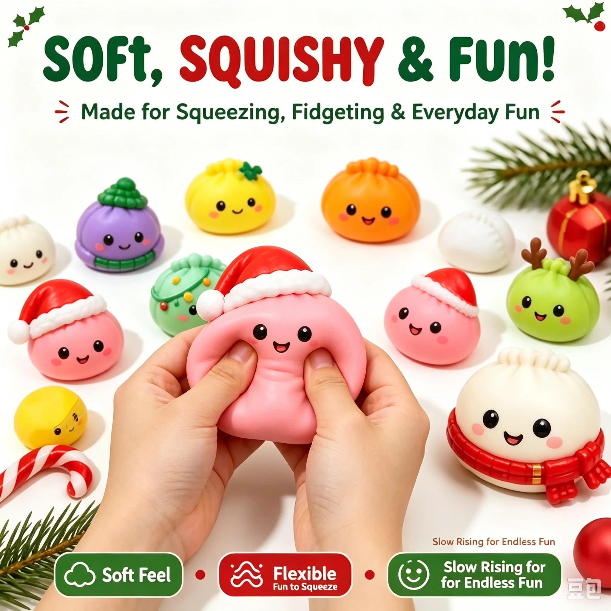 Stokta 24 Adet Noel Temalı Yum - Kids Toys Xmas incelemesi ve fiyatı