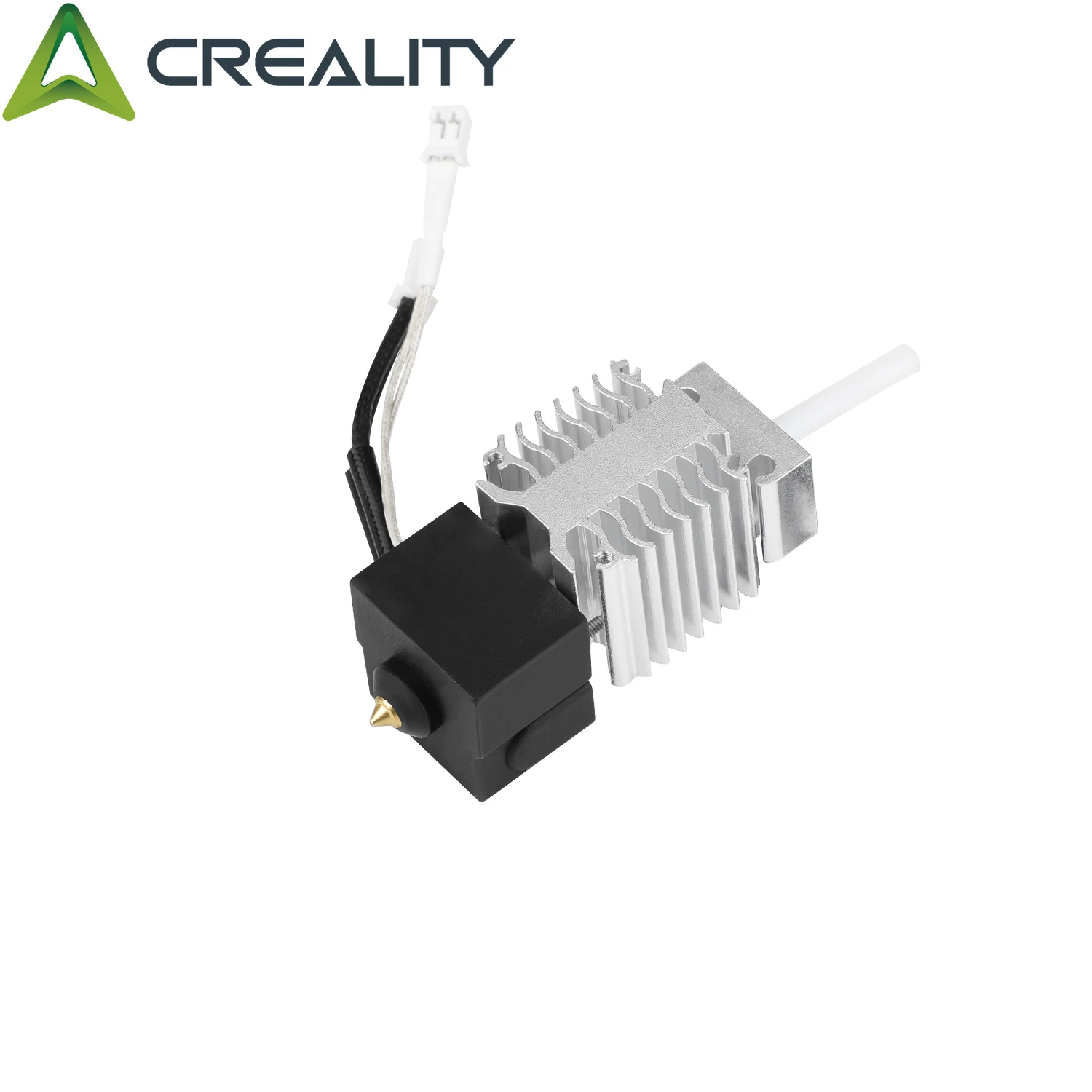 CREALITY 3D Ender-3 V3 SE Print Head Kit Black Heater Hose Heating Block Kit 3D Printer Part Equipped with a 0.4mm nozzle