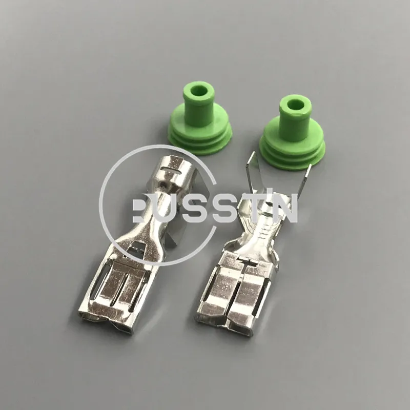 1 Set 2 Hole Auto Fan Socket Connector Map Sensor Plug AC Assembly For Peugeot Citroen C-Triomphe CL4 1544317-1 1544678-2