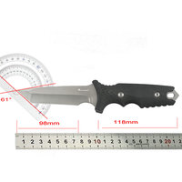 HX OUTDOORS Tactical Knife Camping Survival Straight Knives Essential Tool For Self-Defense PP Handle Edc Tools Dropshipping