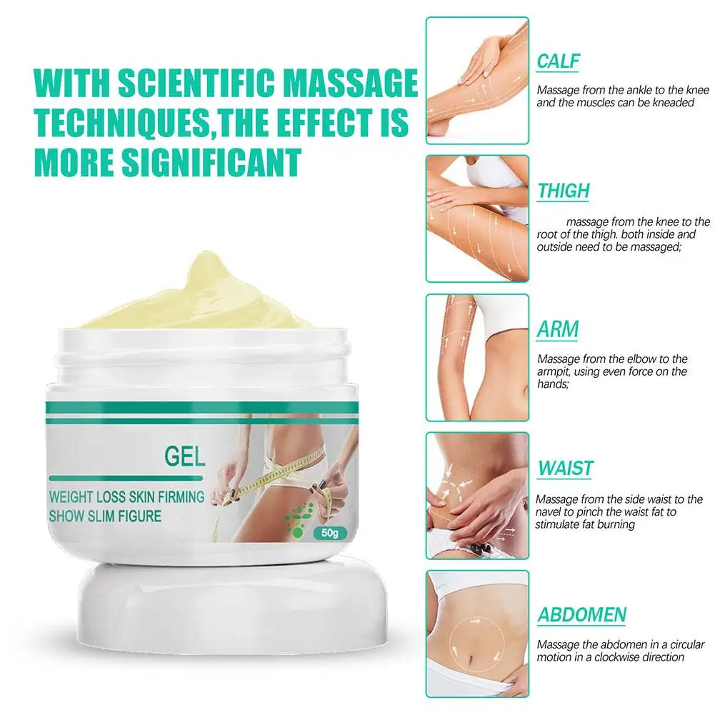 Körperform ungs creme Bauch fett verbrennung Anti-Cellulite-Creme Bauch massage Formung Gewichts straffung Oberschenkel Skulptur Taille Bein u2c7