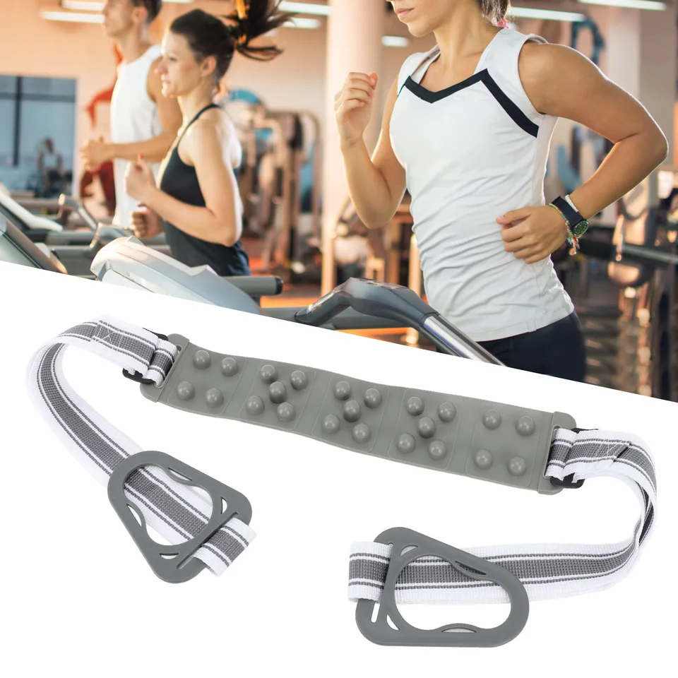 Treadmill Massage Belt Vibration Machine Waist Band 7.2ft Length 2in Width  Workout Massage Belt For Fitness Running Gym