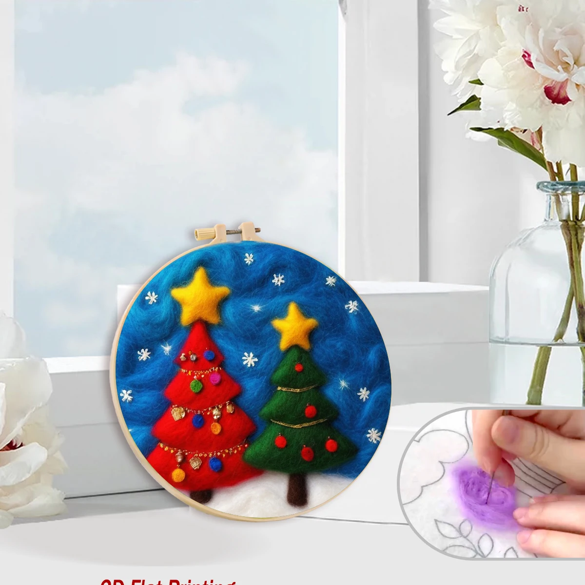 RUOPOTY ชุดภาพวาดสักหลาดขนสัตว - Art Craft Kite บทวิจารณ์และราคา