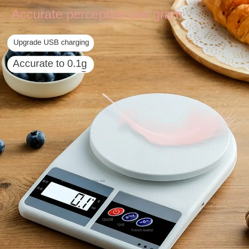 Kitchen scale baking electronic  household small electronic scale 0.1g food gram small  kitchen  commercial