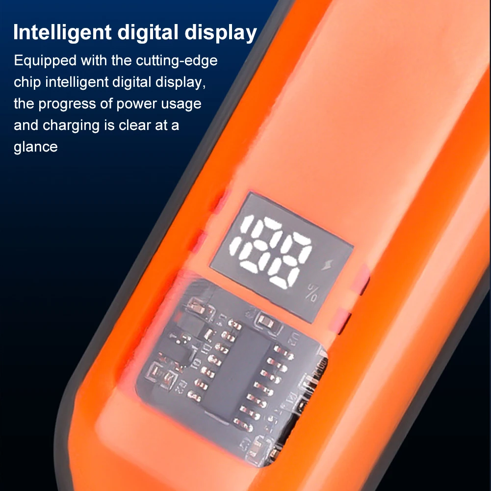 ماكينة تشذيب شعر الأذن والأنف المحمولة مع شاشة رقمية ماكينة قص شعر الأنف والأذن الكهربائية غير المؤلمة للقطع أكثر سلاسة