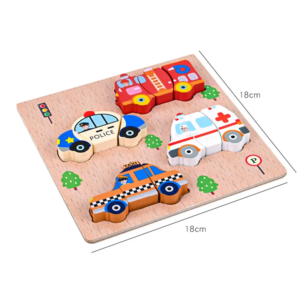 1 セット子供用キッズ 3D パズルウォルド漫画マルチテーマ DIY 教育玩具