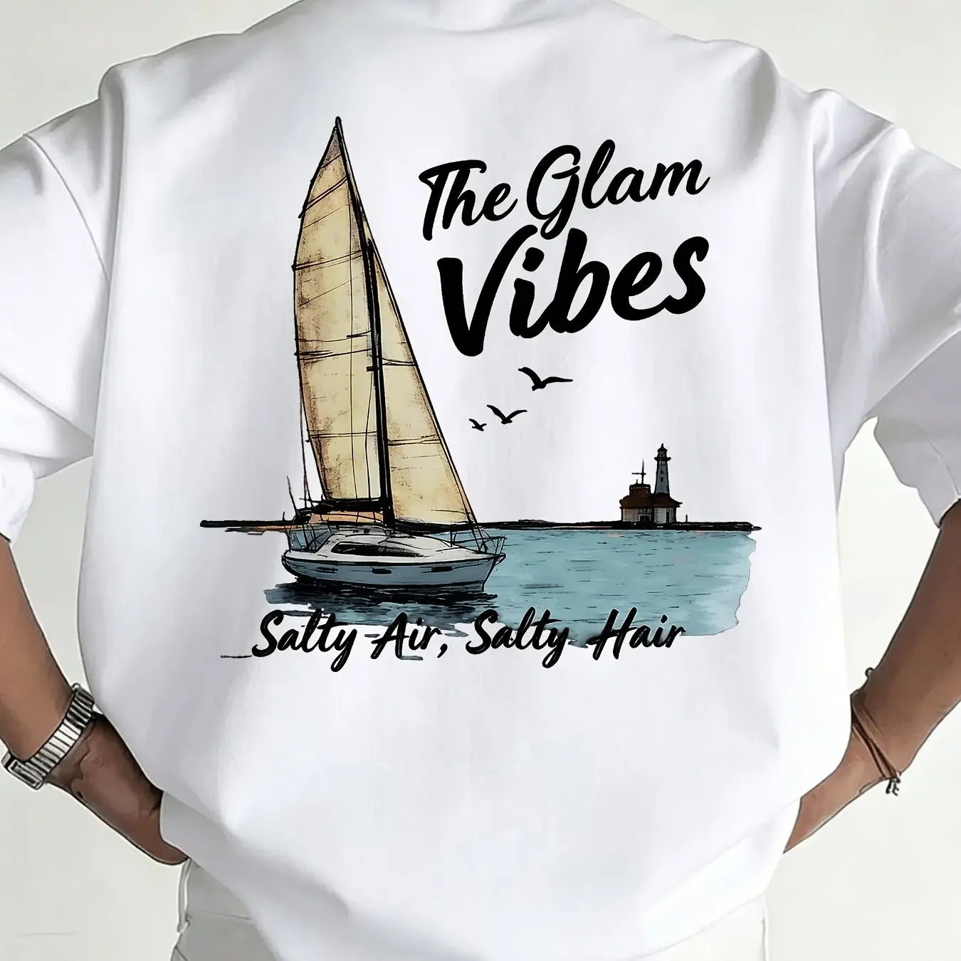 Men's Nautical Beach Tee 