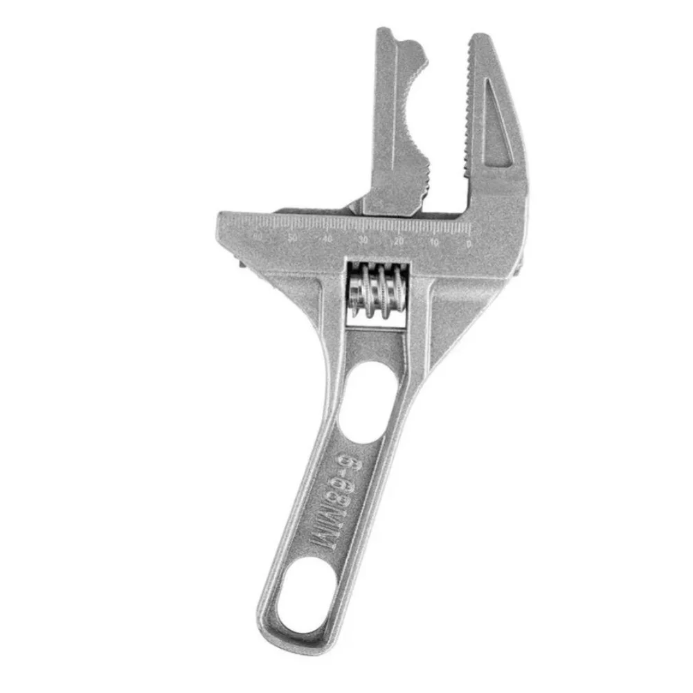 

Ремонтный ключ под раковиной, регулируемый ключ, инструмент для ремонта труб, двусторонний подвижный губчатый инструмент, набор ручных инструментов, укороченная ручка, нескользящая ручка